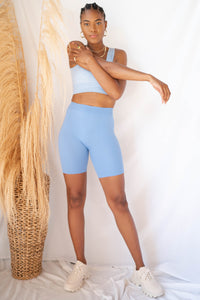 mode, walk beside me biker shorts
