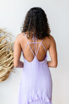 mode, I beg and I pleat maxi dress