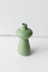 mode, green sister vases
