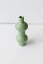 mode, green sister vases