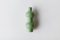 mode, green sister vases