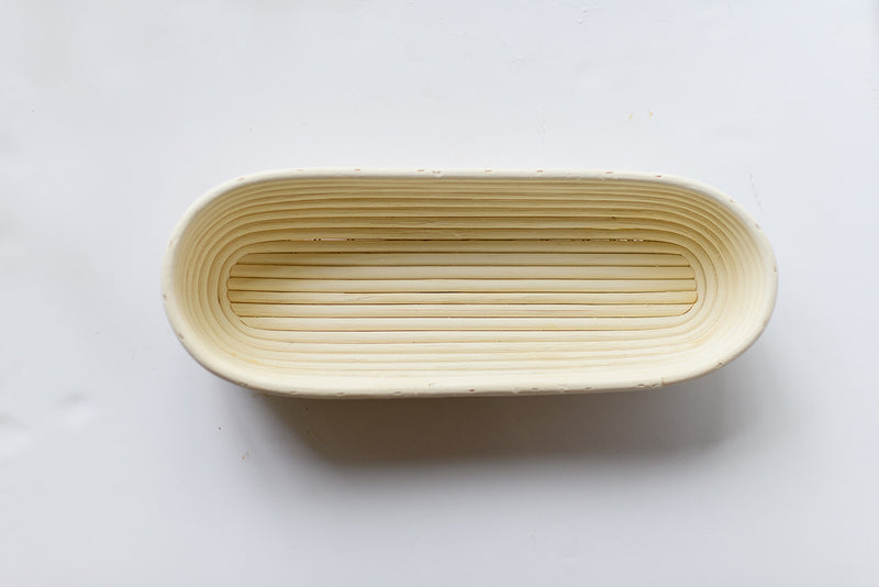 mode, woven rattan baguette basket