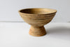 mode, mango wood footed bowl