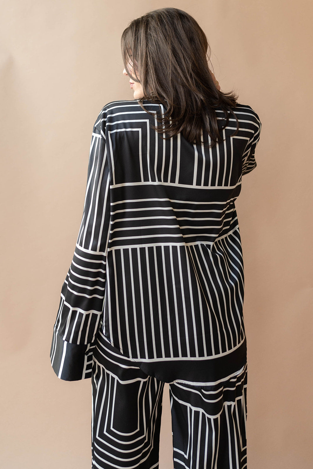 mode, keep it fresh printed blouse