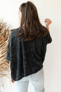 mode, vintage boxy top