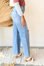 mode, fresh beginning wide leg jeans