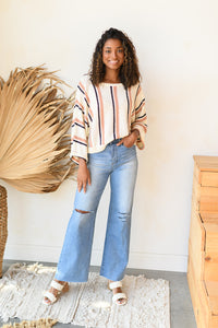 mode, fresh beginning wide leg jeans