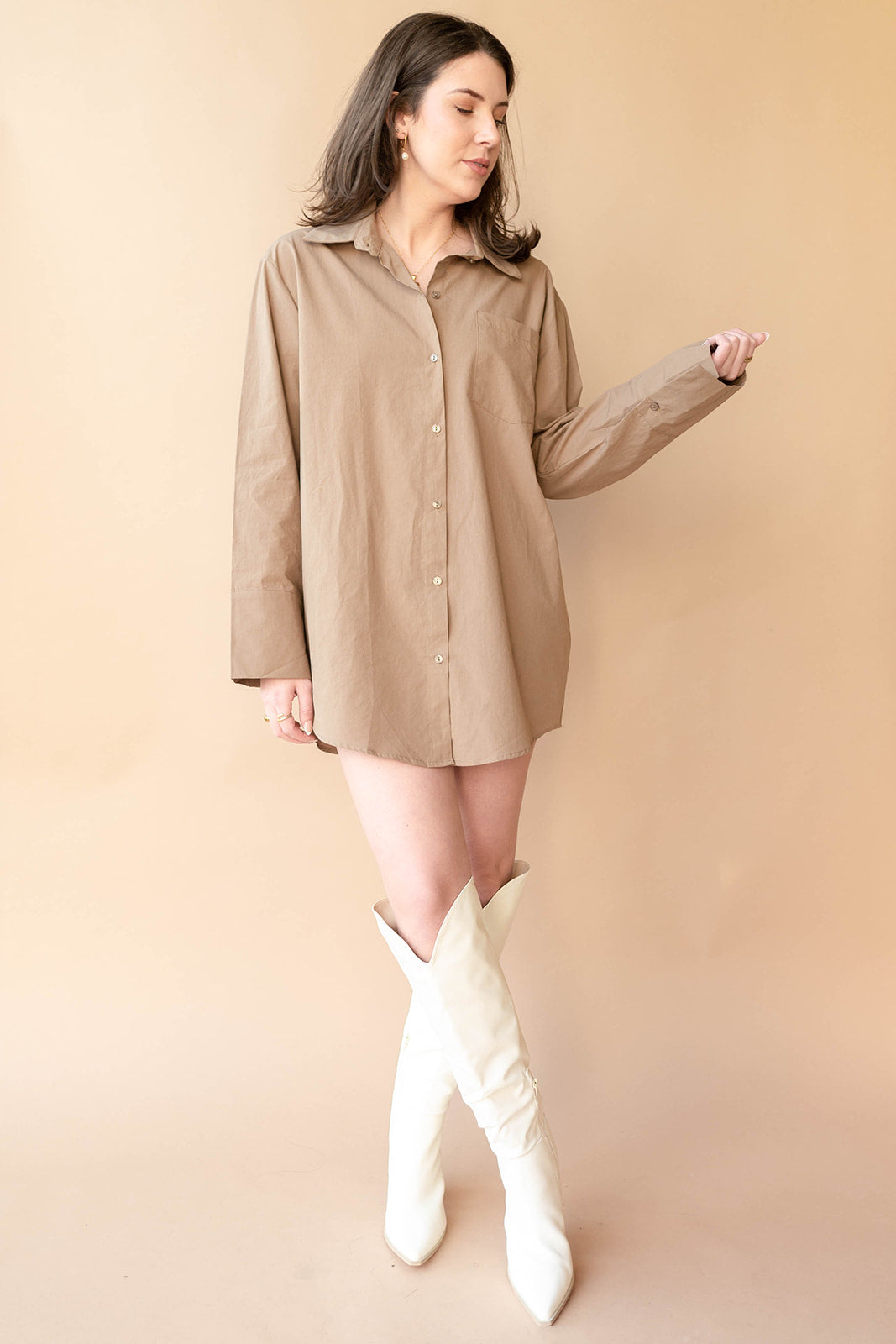 mode, On the move shirt dress