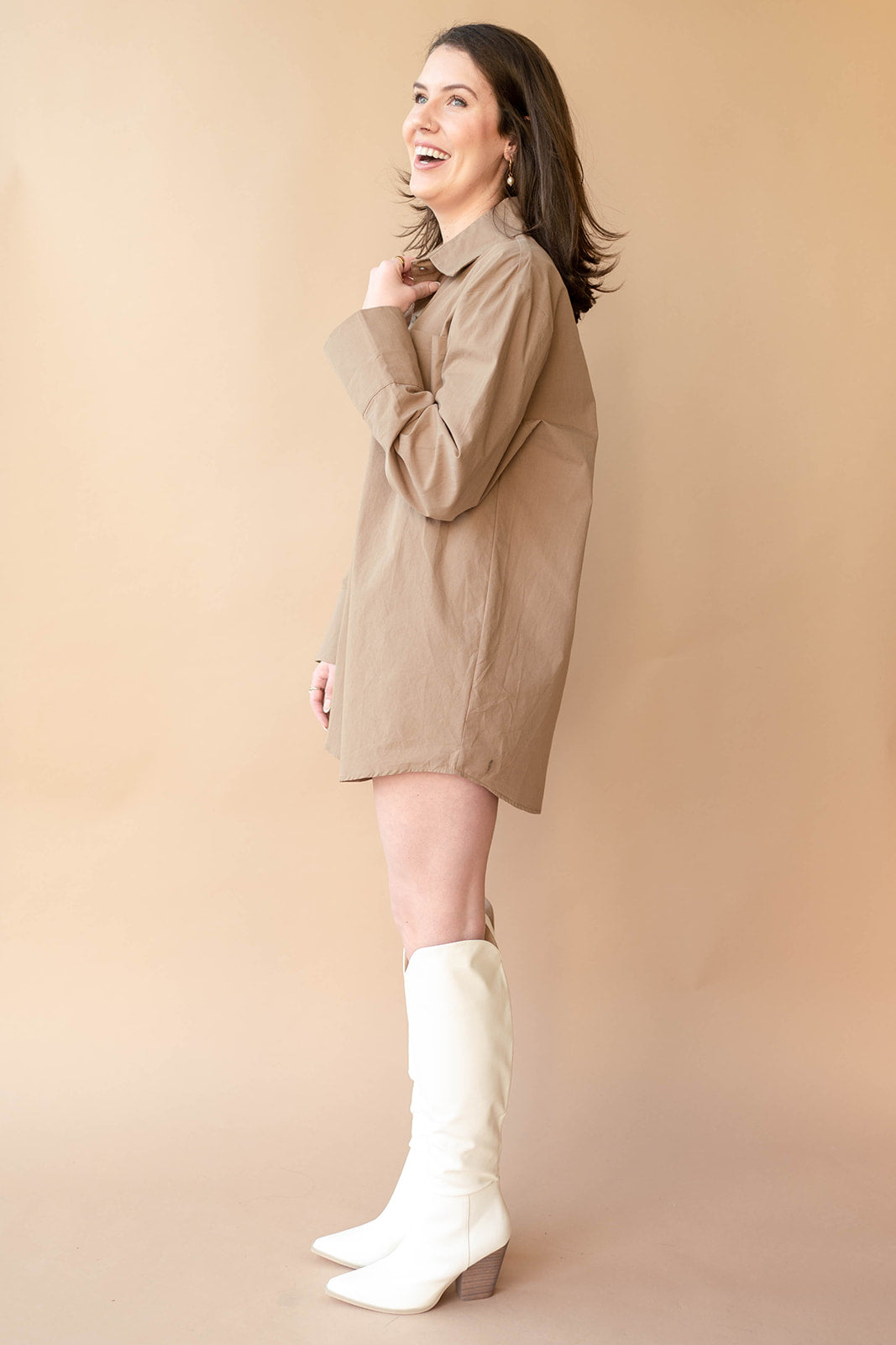 mode, On the move shirt dress