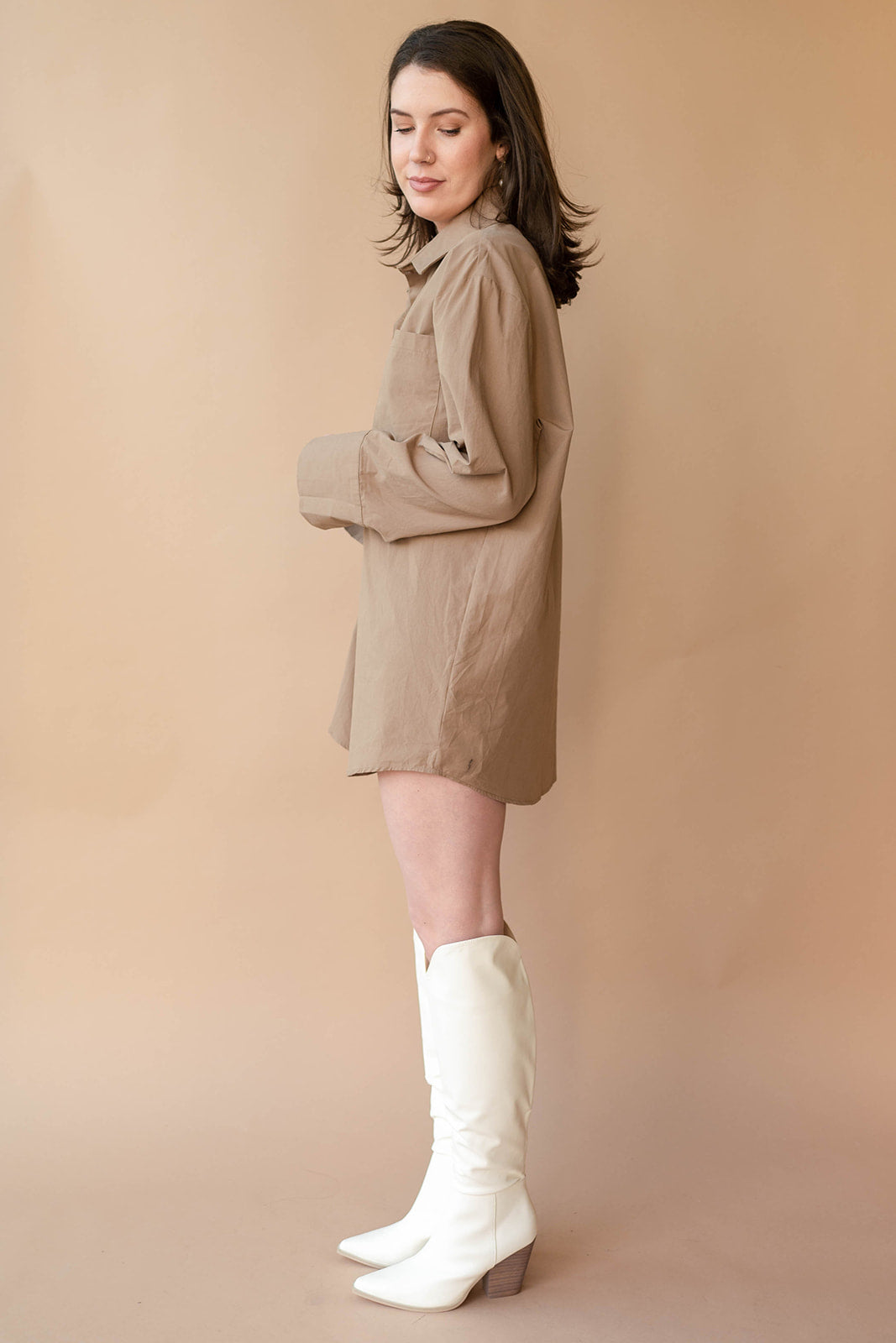 mode, On the move shirt dress