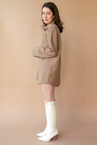 mode, On the move shirt dress