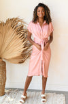 mode, you are strong + beautiful dress