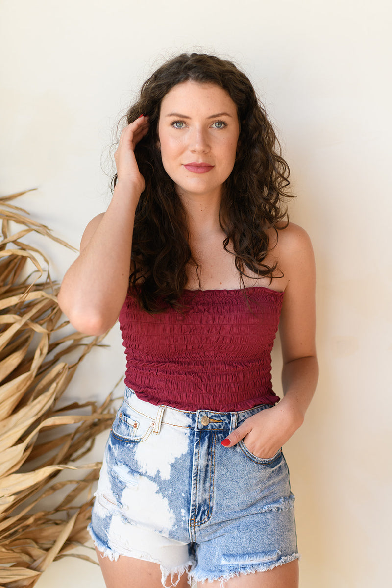 mode, totally tube top