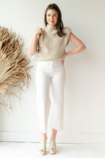 mode, sly padded sweater vest