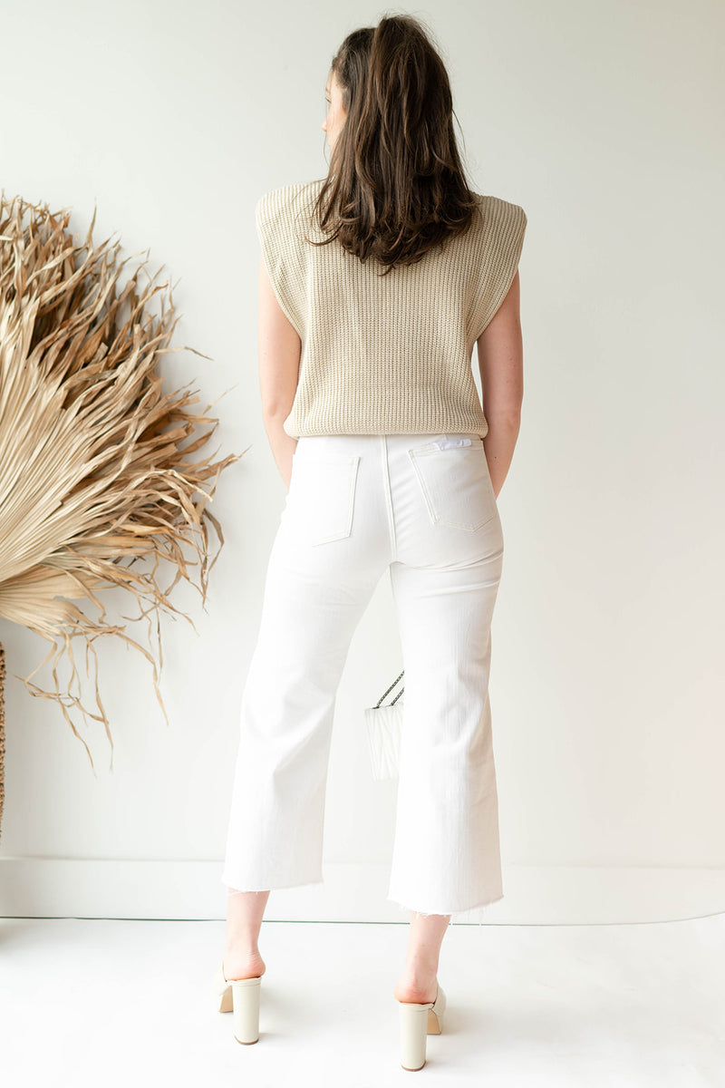 mode, sly padded sweater vest