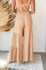 mode, tier wide pants
