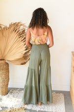 mode, tier wide pants