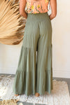 mode, tier wide pants
