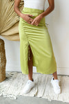mode, let's do lunch scrunch skirt