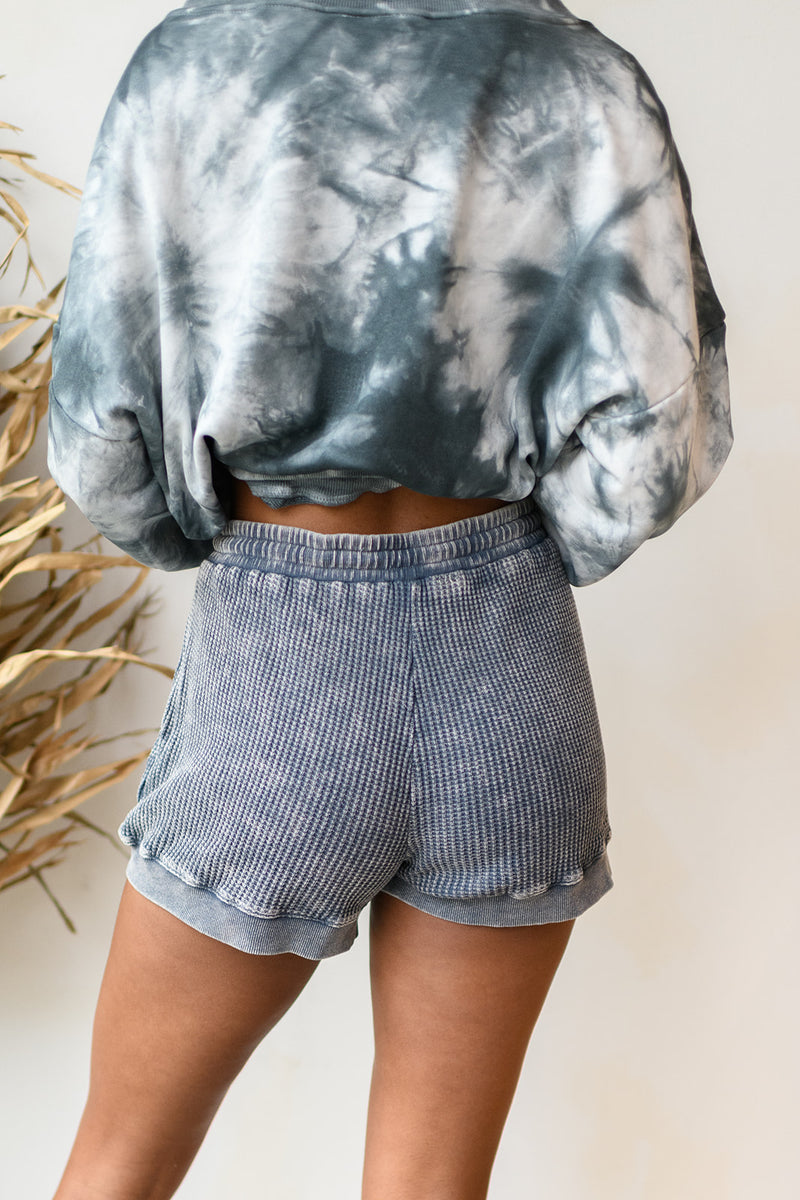 mode, full of cheer waffle set (shorts)