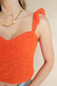 mode, hey, cowboy eyelet tank