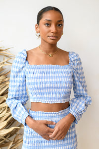 mode, ready for a picnic crop top