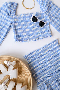 mode, ready for a picnic crop top
