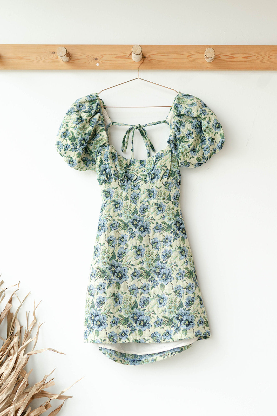 mode, mich floral dress