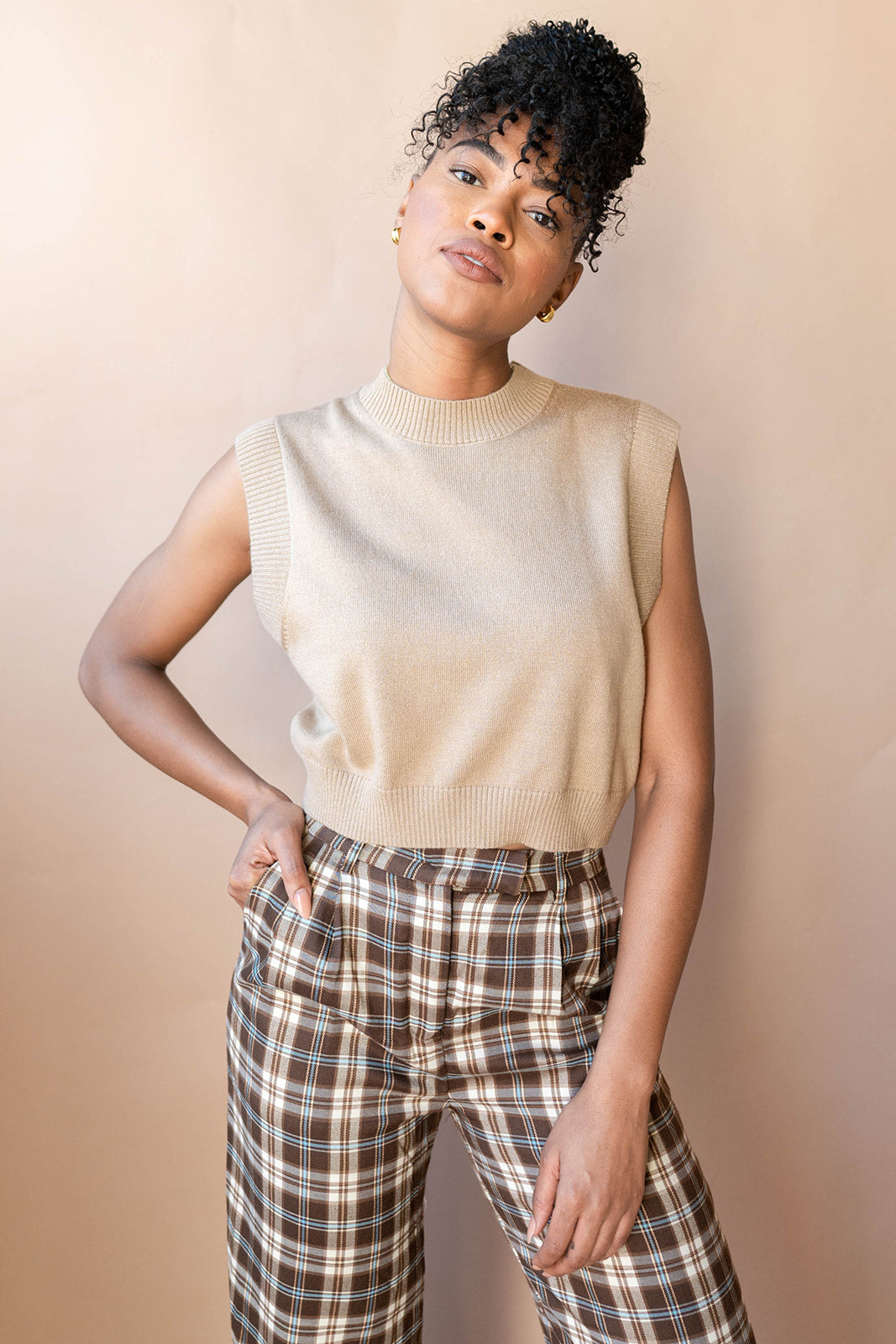 mode, etta sweater layering tank