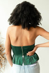 mode, skyla peplum top