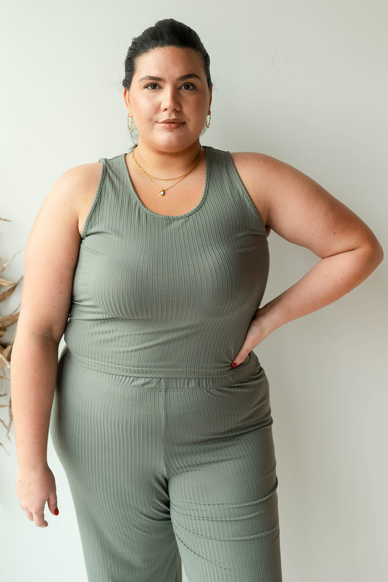 mode, clover rib tank