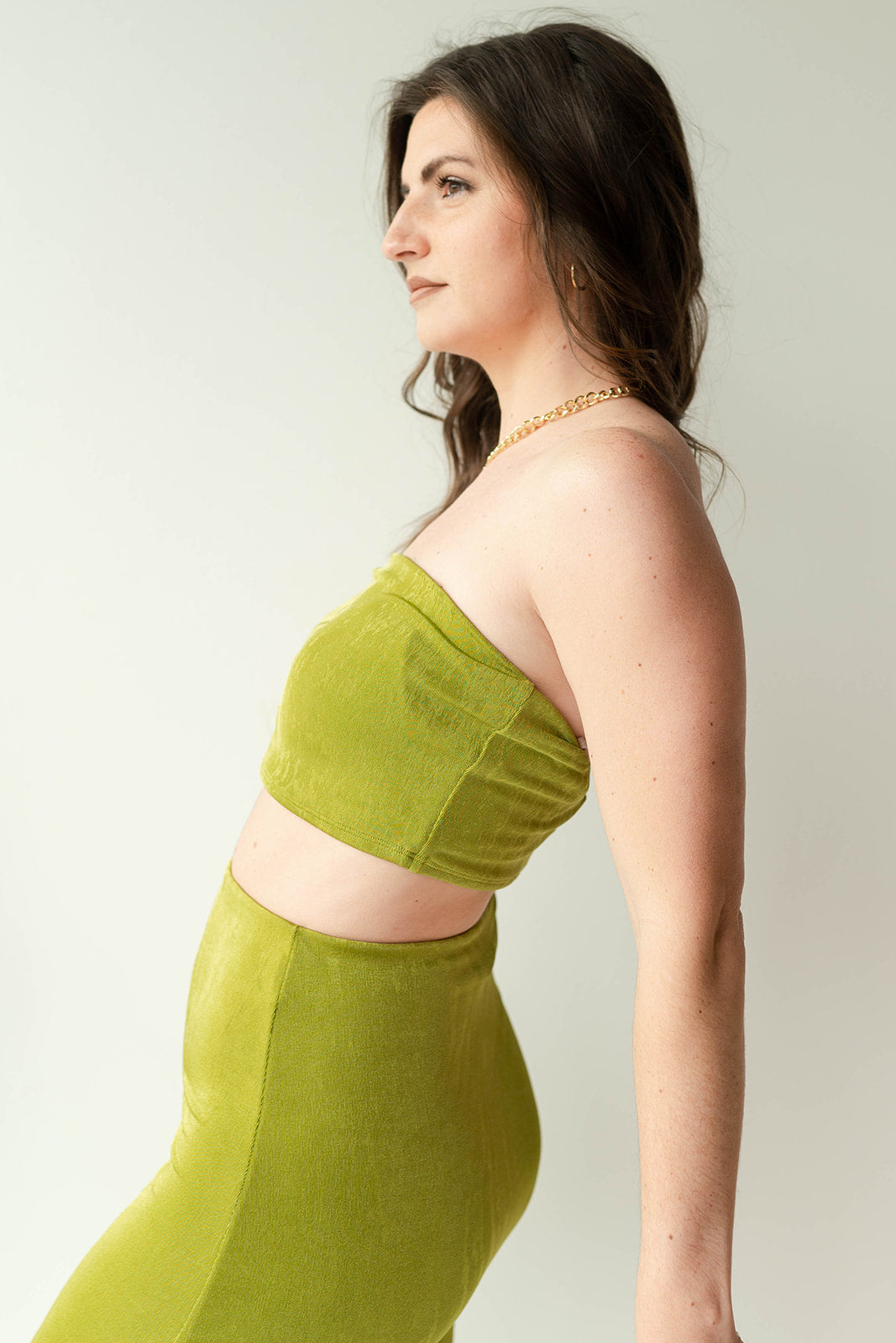 mode, kiwi bandeau top