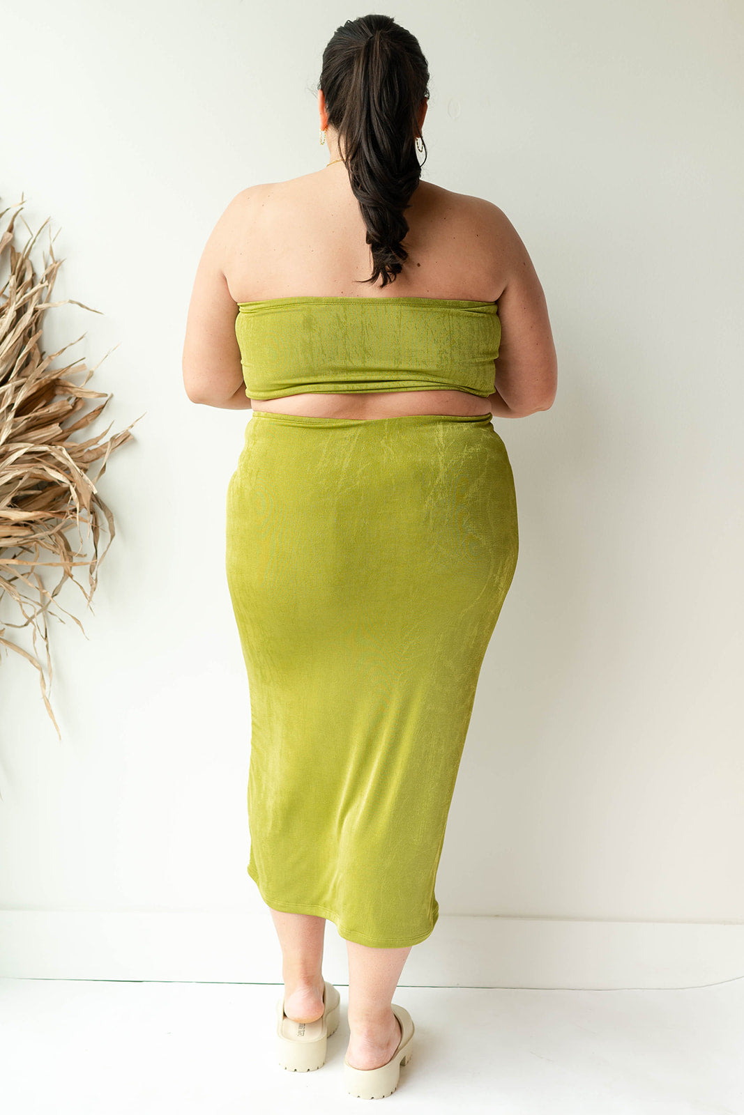 mode, kiwi bandeau top