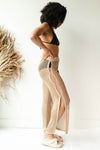 mode, knit crochet pants