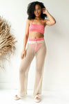 mode, knit crochet pants
