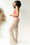 mode, knit crochet pants