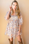 mode, fall for you mini dress