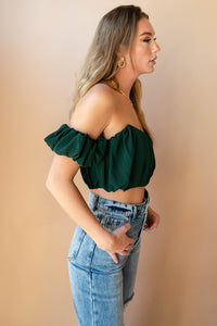mode, clover chiffon top