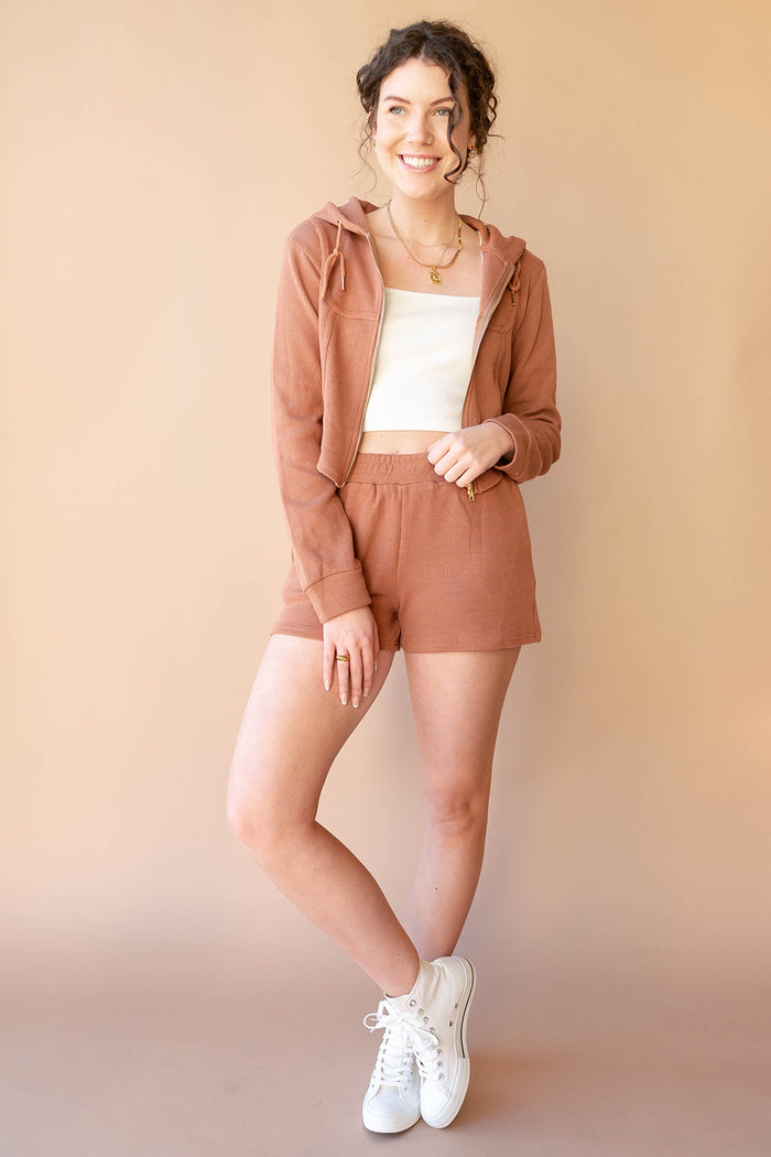 mode, luna hooded jacket
