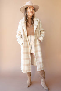 mode, camila plaid coat