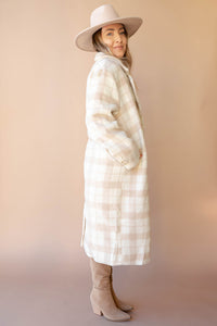 mode, camila plaid coat