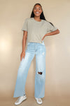 mode, plain jane crop tee