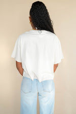 mode, plain jane crop tee