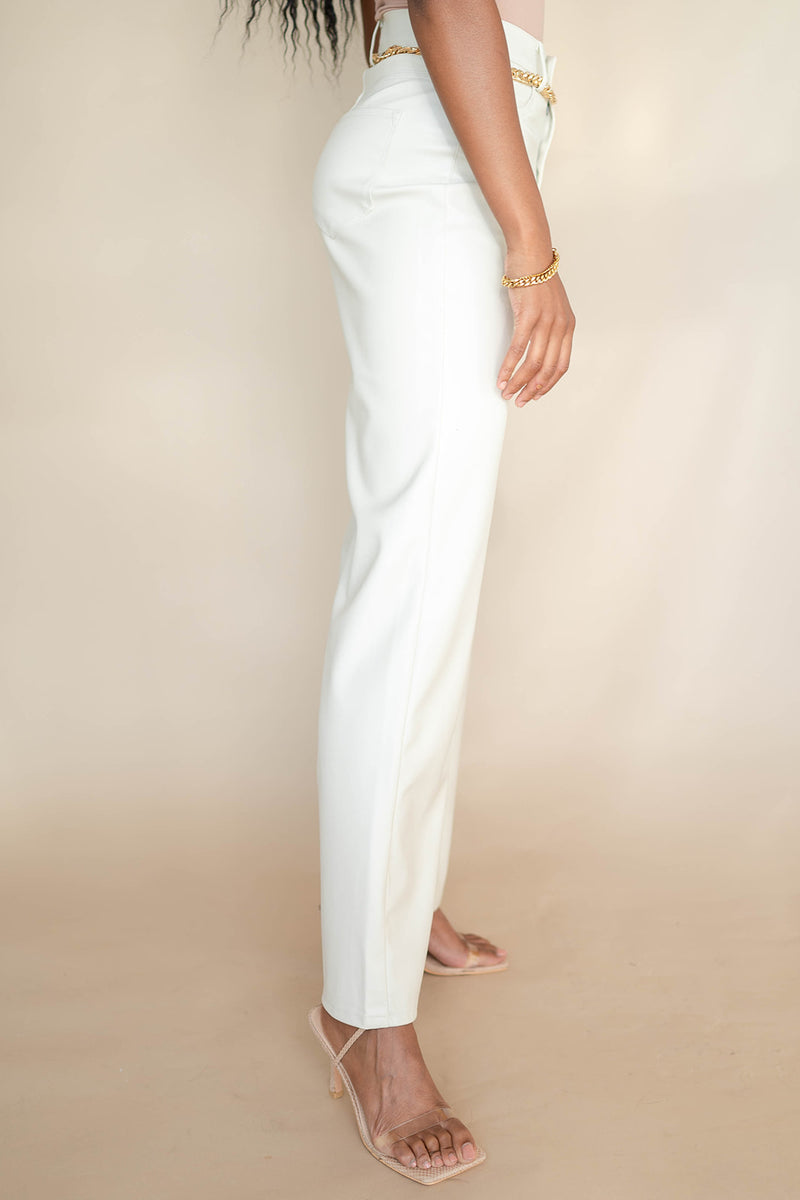 mode, destiny vegan leather pants