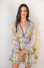 mode, floral date night dress