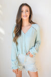 mode, sarah l/s woven blouse