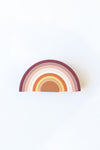 silicone rainbow stacker