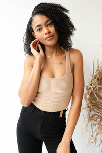 mode, sculpt knit bodysuit
