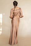 mode, ashlen satin midi skirt