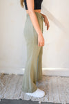 mode, terry knit flares